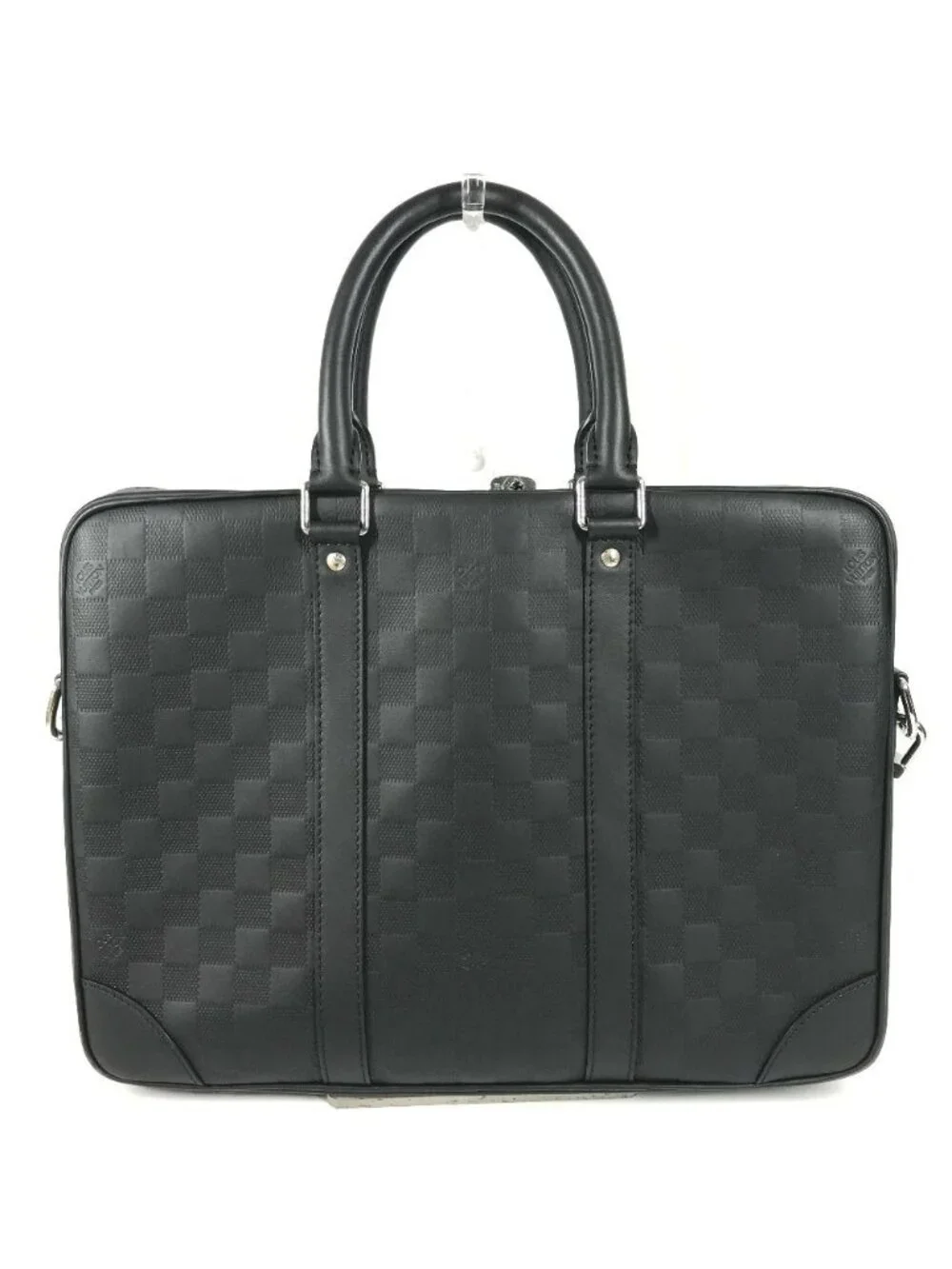 Louis Vuitton Business Bag Porto Documan Voyage Pdv Damier Infini Leather Black